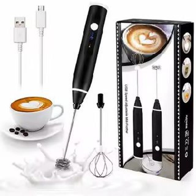 Rechargeable Electric Milk Frother — USB